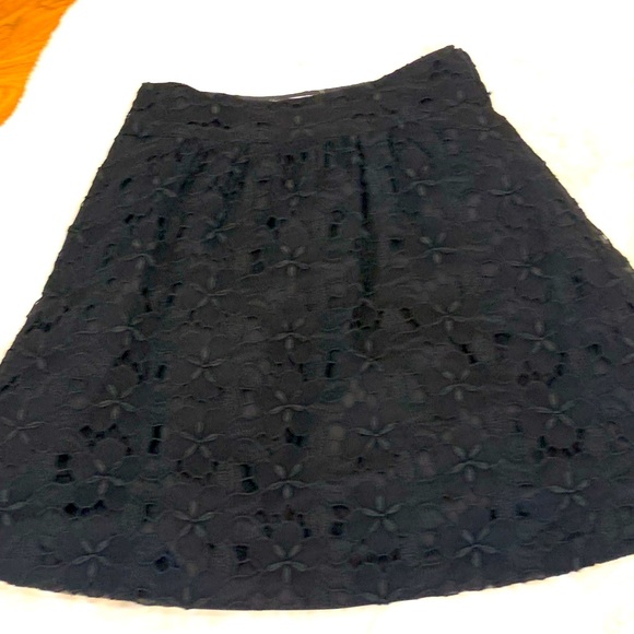 Tuleh Silk cutout overlay skirt - Picture 2 of 6